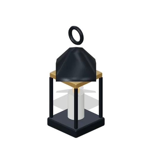 Carriage candle lantern (Christmas Storybook)