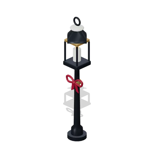 Ornate Christmas streetlamp (Christmas Storybook)