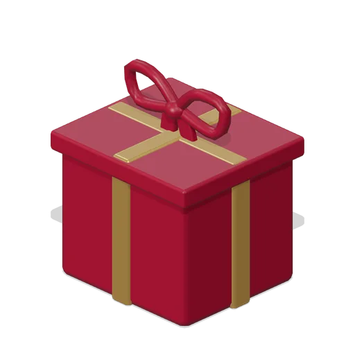 Satin ribbon parcel (Christmas Storybook)