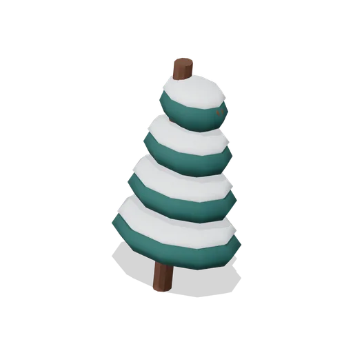Windswept Mountain Pine (Alpine Snow Village)