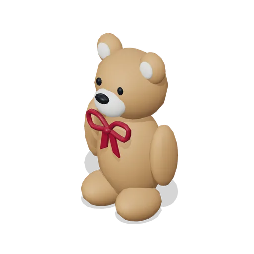 Ribbon teddy bear (Christmas Storybook)