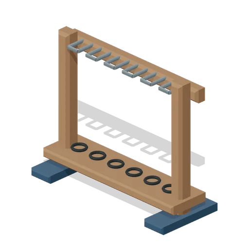 Six Slot Rod Rack (Harbor & Tackle)