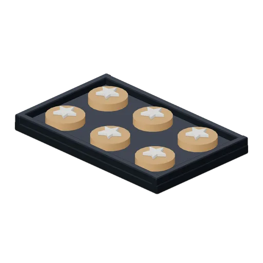 Cookie baking tray (Christmas Storybook)