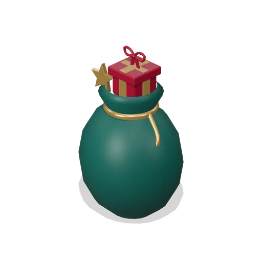 Overflowing gift sack (Christmas Storybook)