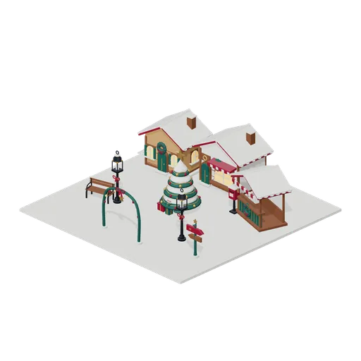 Storybook Christmas square (Christmas Storybook)