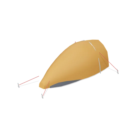Single-hoop assault tent (Mountaineering and Summit Expedition)
