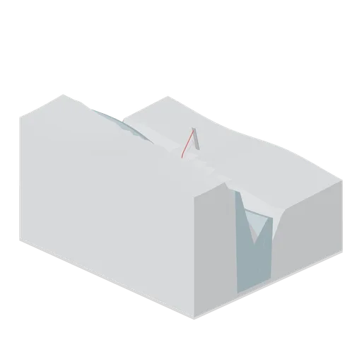 Bergschrund lip (Mountaineering and Summit Expedition)