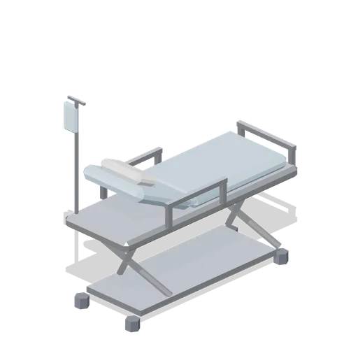 Patient Trolley (Hospital Wards and Clinic Operations)