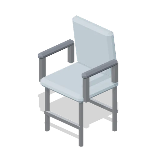 Single Chair With Arms (Hospital Wards and Clinic Operations)