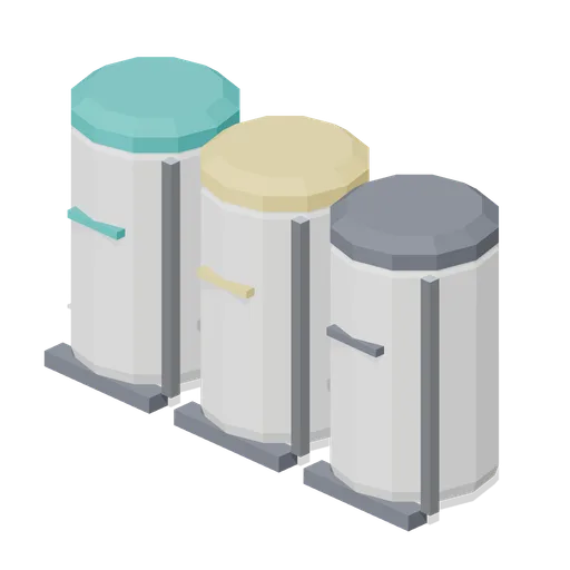 Waste Bin Set (Hospital Wards and Clinic Operations)