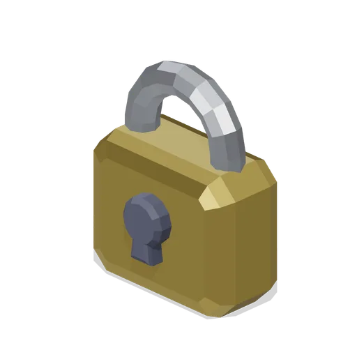 Padlock icon (Game UI icon library)