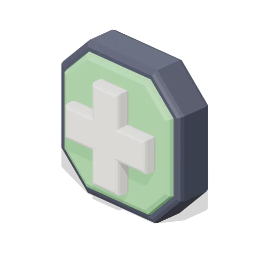 Heal cross icon (Game UI icon library)