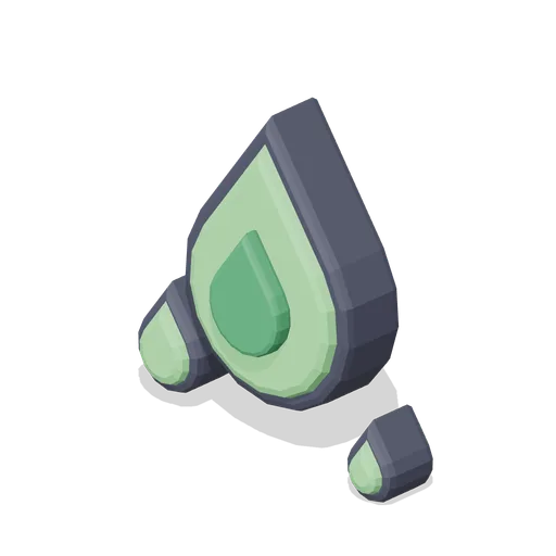 Poison drop glyph (Game UI icon library)