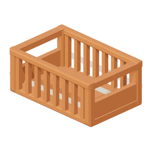 Stackable Seafood Crate (Harbor & Tackle)