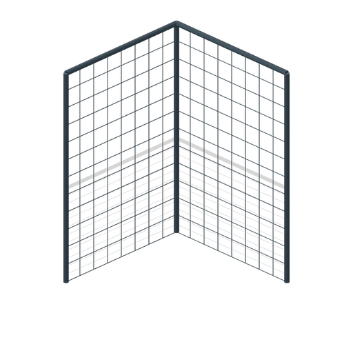 Ball stop fence corner (Football Soccer Club Grounds)