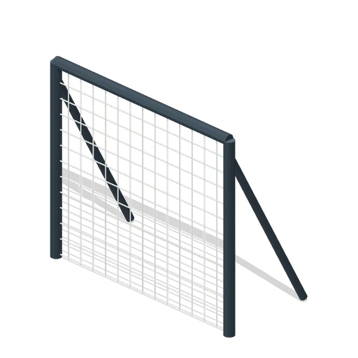 Angled training rebounder (Football Soccer Stadium and Club Grounds)