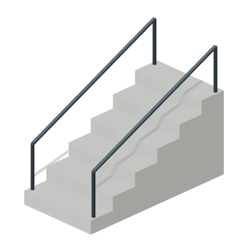 Stand stair aisle (Football Soccer Stadium and Club Grounds)