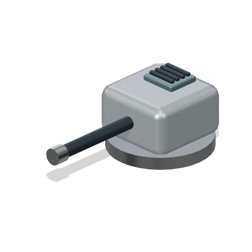 Single turret (Modular Spaceships and Space Fleet)