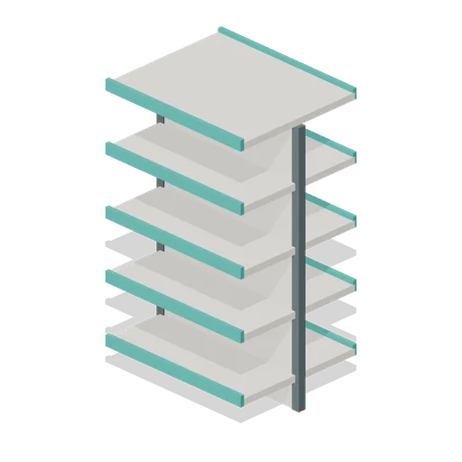 Double Sided Gondola (Supermarket Operations)