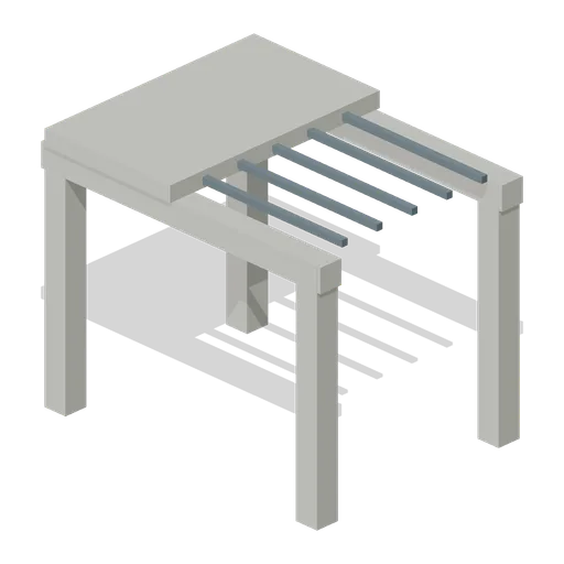Exposed Floor Frame (Zombie Quarantine Streets)
