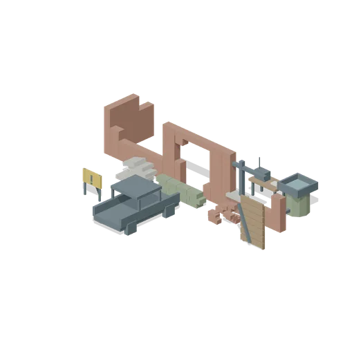 Repaired Street Corner (Zombie Quarantine Streets)
