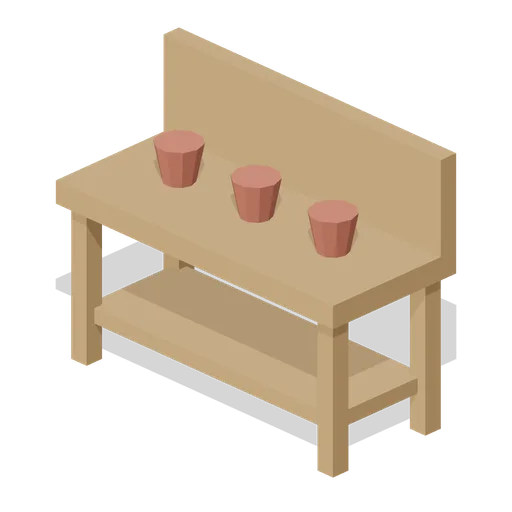 Potting Bench (Cozy Farm and Homestead)
