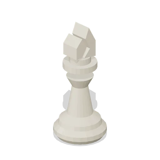 Split mitre chess bishop (Classic Chess Essentials)