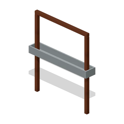 Hanging Grow Gutter (Survival Greenhouse and Irrigation)