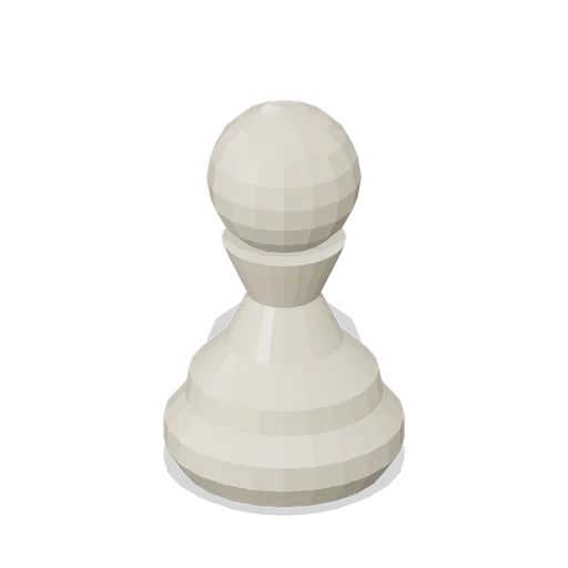 Turned chess pawn (Classic Chess Essentials)