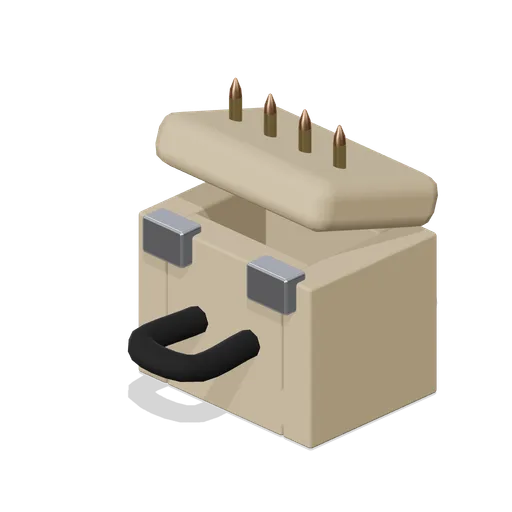 Intermediate ammo box (FPS Weapon Set and Firing Range)