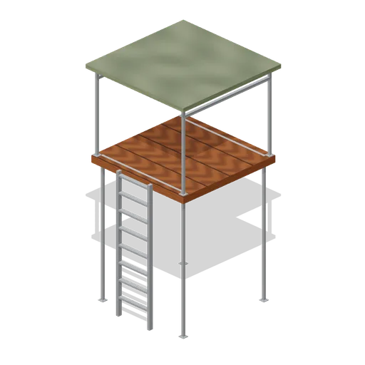 Range officer tower (FPS Weapon Set and Firing Range)