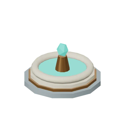 Restoration fountain (Sunfall Rift: MOBA asset pack)