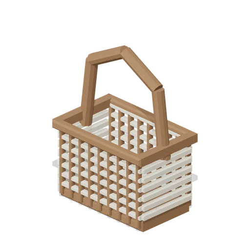 Wicker Creel Basket (Harbor & Tackle)