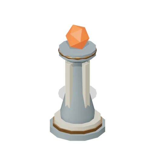 Cinder sentinel tower (Sunfall Rift: MOBA asset pack)
