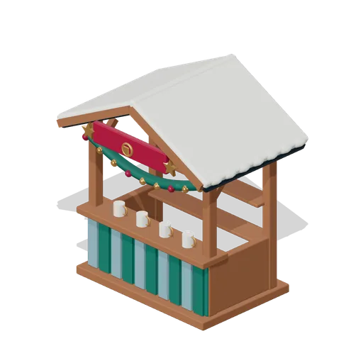 Cocoa Market Stall (Storybook Christmas Market)