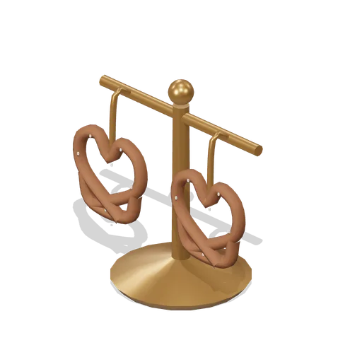 Hanging Pretzel Stand (Storybook Christmas Market)
