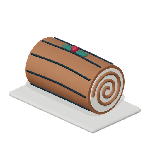 Chocolate Yule Log (Storybook Christmas Market)