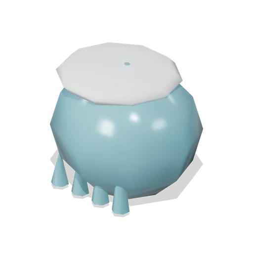 Glacial Blue Rock (Alpine Snow Village)