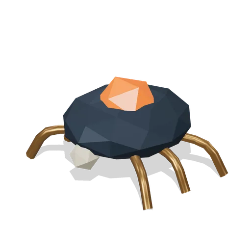 Crystal Scarab: neutral monster (Sunfall Rift: MOBA asset pack)