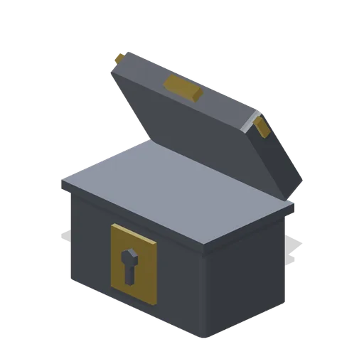 Iron lockbox (Pickups and Collectibles)