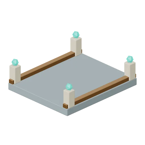 River crossing bridge (Sunfall Rift: MOBA asset pack)