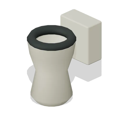 Bathroom Toilet Pan (Lootable Apartment Interiors)