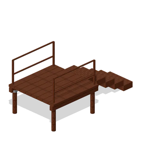 Shore Stair Landing (Flooded and Coastal Survival)