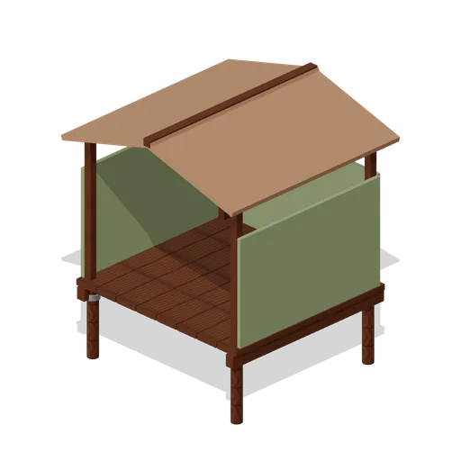 Stilt Shelter (Flooded and Coastal Survival)
