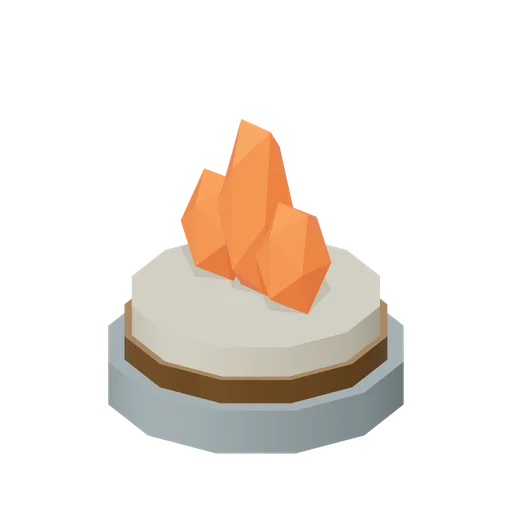 Ember buff altar (Sunfall Rift: MOBA asset pack)