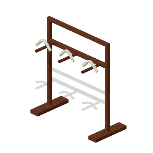 Tack Drying Rack (Creature Husbandry and Transport)