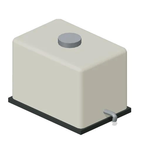 Rectangular Cistern (Water Collection and Purification)