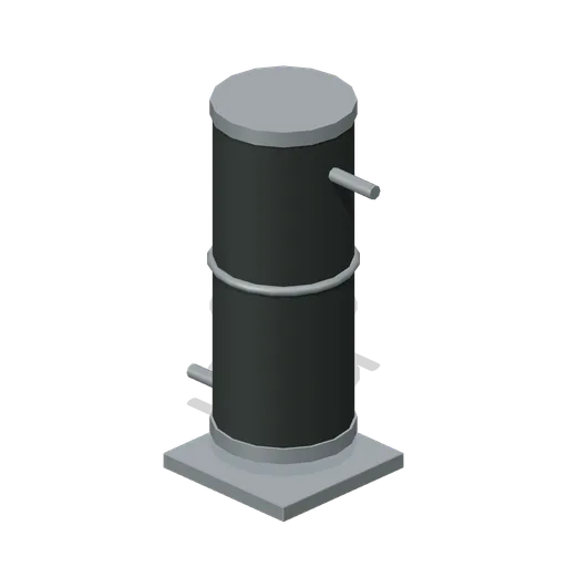 Charcoal Filter Column (Water Collection and Purification)