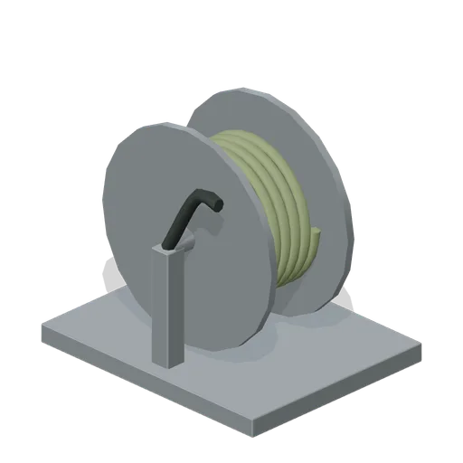 Hose Reel (Water Collection and Purification)