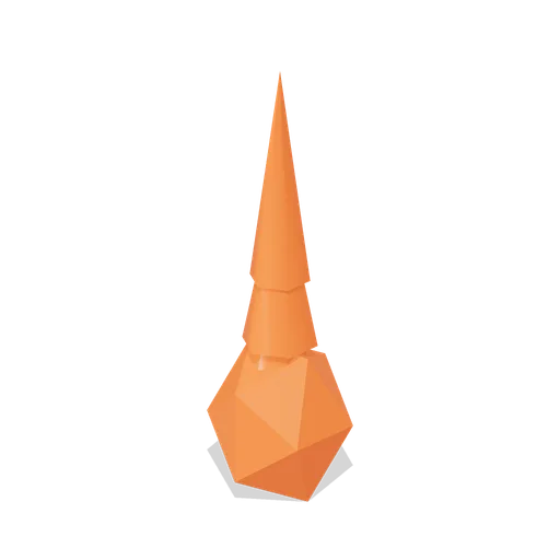 Ember projectile mesh (Sunfall Rift: MOBA asset pack)